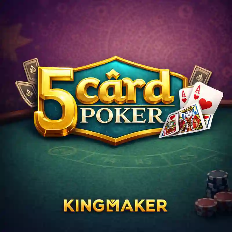 5 Card Poker luxury card game interface at fc178