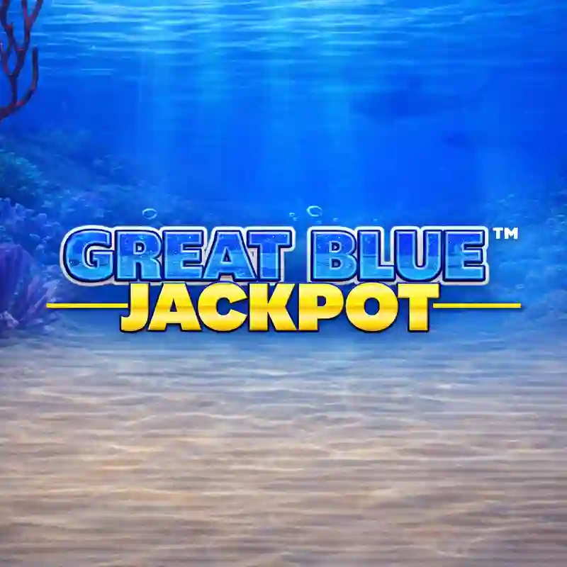 Great Blue Jackpot Slot Game Banner